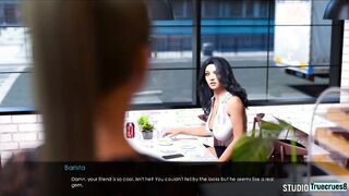 Anna Exciting Affection Anna Oral Sex Timothy on Outdoors Bathroom