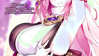 Anime JOI - Lady Yae helps got rid of your curse! (Vanilla, Breeding, Genshin Impact, Yae Miko)