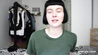 Delphine Masturbates With a Monstrous Sex Toy