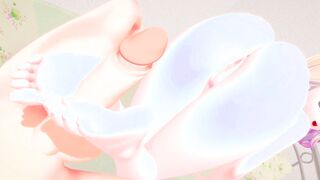 Spider Gwen MASTURBATES A BRO WITH HER FOOT INTO A SEPARATE ROOM: 3D Anime Spider-Man in the spider