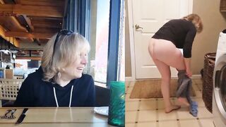 On a date with nude GILF MarieRocks