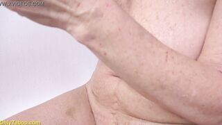 mature granny vagina ruined by cucumber