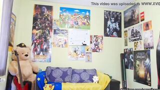 The Pokemon coach Misty Showing her incredible milky body and