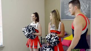 Ember Stone Cheer Practice With Best Friends Stepbro