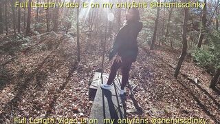 Cum Hiking with MissDinky