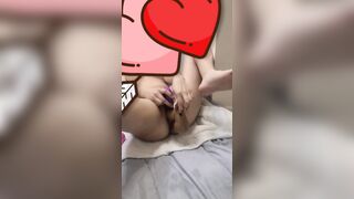 Having Fun with my soak vagina until I CUM!!!