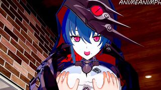 Raven From Honkai Impact 3rd Offers You A Sloppy Head With Her Goddess Costume