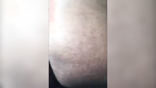 Hot BBW inside My Vehicle Showing Tight Asshole and Vagina Ready to Nailed