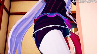 Overlord Shalltear Bloodfallen Teases Your Long Dick Until Cum Explosion