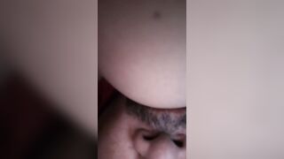 Part two - after tease me she gave her titties to feed me