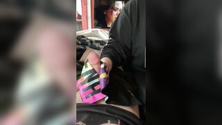 Gf blows my penis until I cum