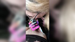 Gf blows my penis until I cum