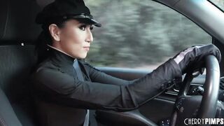 Turned On Chauffeur Judy Jolie Wants Donny Sins Huge Ebony Dick