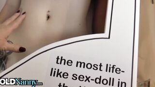 OLDNANNY Older Lady Lesbo Sex Footage