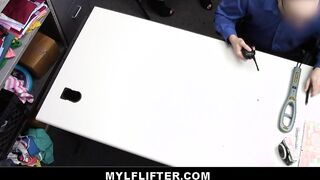 Shoplifter Lisey Sweet Subjected To Strip Search & Screwed By