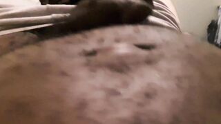 Mom Sucking Off Young big black dick PT. one (Tease)