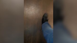 Gf gets ice at hotel flashing butt and vagina