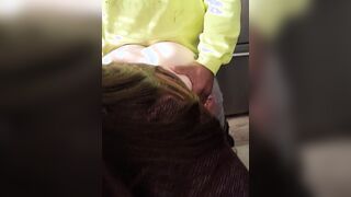 Thick PAWG mom decides to let the plumber pound her juicy butt as payment for sink repair.