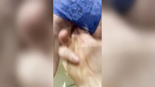 BF FINGERED MISTRESS WHILE SHE PEES AND SQUIRTS