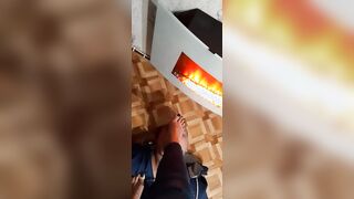 Toes trampling Cat