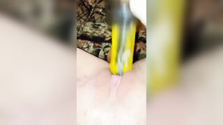 Tight 19 Year Old Takes Big Toy Until She Squirts