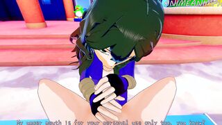 MY HERO ACADEMIA SETSUNA TOKAGE AND DEKU ANIME