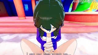MY HERO ACADEMIA SETSUNA TOKAGE AND DEKU ANIME
