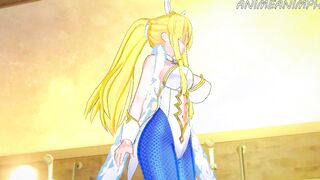 FATE GRAND ORDER ARTORIA PENDRAGON BUNNY COSTUME ANIME