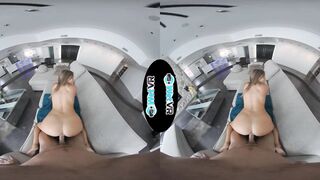 WETVR Dark Haired VR Screwed To Avoid Eviction
