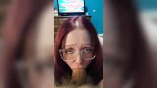 19 Year Old Ex-Wife blows and gets ready for cum. (Part one)