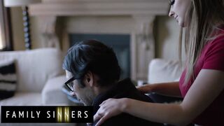 Family Sinners - Laney Grey Seduces Her Stepdad Tommy Pistol So He Won't Kick Her Out Of The House