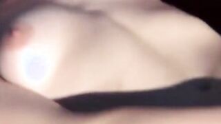 Little April showcasing Beauty Body , Natural boobies and Finger