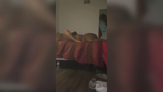 Bbw Milf eats juicy Redbone Twat