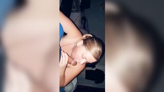 SUCKING OFF his friend dick while he view
