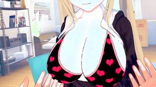 [Eroge Koikatsu! VR version] Adorable and gentle blonde long jugs