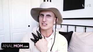 AnalMom - Great Blonde Milf Lets Her Stepson Play With