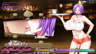 Karryn's Prison [PornPlay Cartoon game] Ep.15 the barmaid drinks on