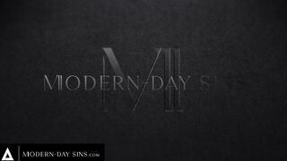 MODERN-DAY SINS - Pastor Creampies Pure Church cunt with mouth Alexia Anders