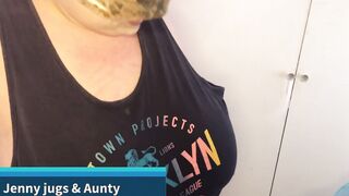 Cum on Huge Boobies