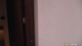 Big Boobed blonde Manu Foxx made Cutie anal inside motel with