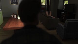 He Walked into on his Step-Milf Masturbating.