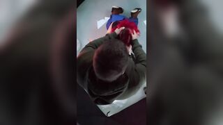 Lucky dude gets a HEAD 