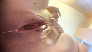 I love having fun with my nipples and leaking on your face