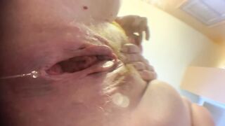 I love having fun with my nipples and leaking on your face