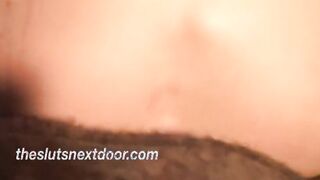 He showers her with his cock then fucks her butt