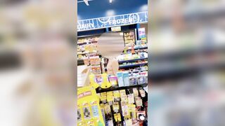 Bubbles Nude into a Convenience Store
