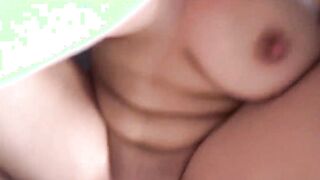 Beauty hispanic with long melons and tight twat loves to