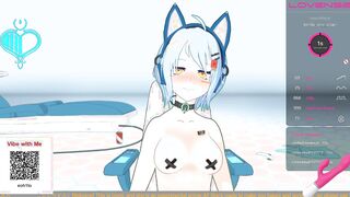 10 tokens = VIBRATOR CONTROL ?! Cartoon AI gets GANGBANGED by chat! (CB VOD 10-01-22)
