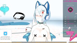 10 tokens = VIBRATOR CONTROL ?! Cartoon AI gets GANGBANGED by chat! (CB VOD 10-01-22)