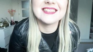 Leather Goddes Spitting on Your Face point of view